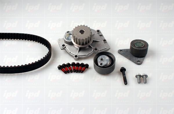 IPD K62061 - Water Pump & Timing Belt Set autospares.lv