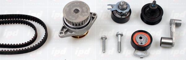 IPD K62068 - Water Pump & Timing Belt Set autospares.lv