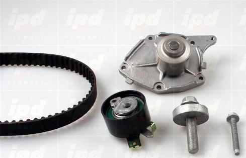 IPD K62001 - Water Pump & Timing Belt Set autospares.lv