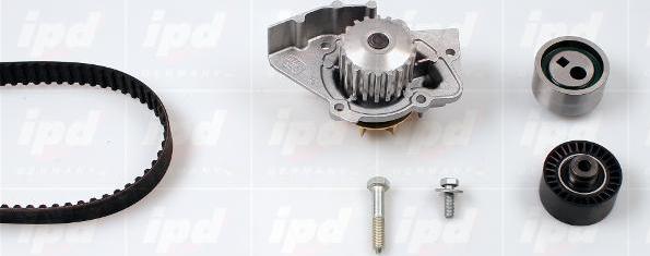 IPD K62003 - Water Pump & Timing Belt Set autospares.lv