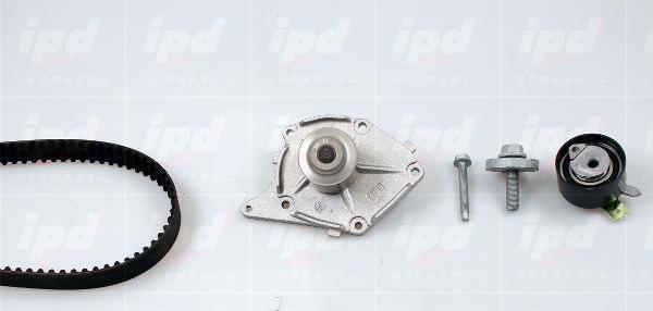 IPD K62007 - Water Pump & Timing Belt Set autospares.lv