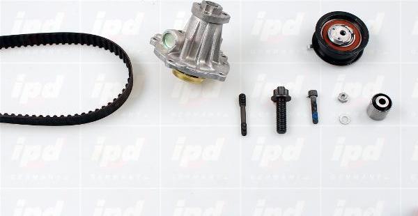 IPD K62037 - Water Pump & Timing Belt Set autospares.lv