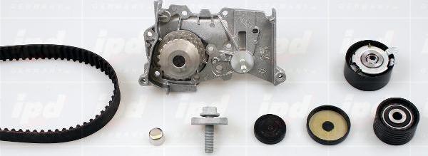 IPD K62020 - Water Pump & Timing Belt Set autospares.lv