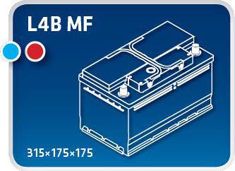 IPSA TM82P - Starter Battery autospares.lv