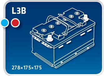 IPSA TM70 - Starter Battery autospares.lv