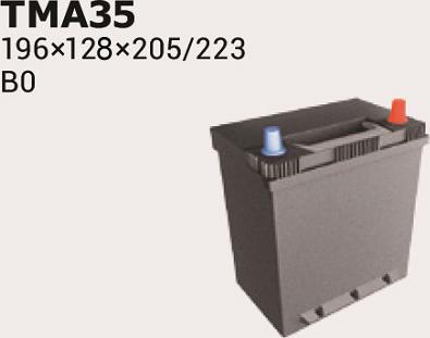 IPSA TMA35 - Starter Battery autospares.lv