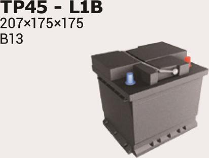 IPSA TP45 - Starter Battery autospares.lv