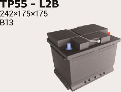 IPSA TP55 - Starter Battery autospares.lv