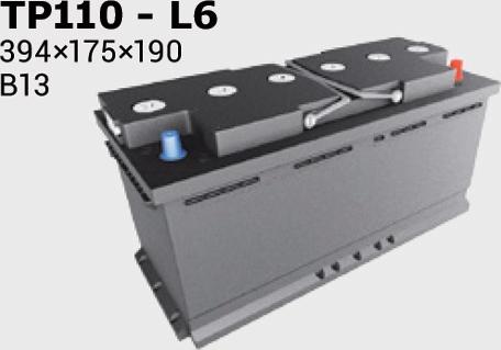 IPSA TP110 - Starter Battery autospares.lv