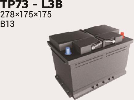 IPSA TP73 - Starter Battery autospares.lv