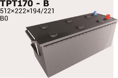 IPSA TPT170 - Starter Battery autospares.lv