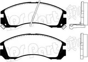 IPS Parts IBD-1599 - Brake Pad Set, disc brake autospares.lv
