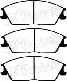 IPS Parts IBD-1594 - Brake Pad Set, disc brake autospares.lv