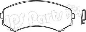 IPS Parts IBD-1509 - Brake Pad Set, disc brake autospares.lv