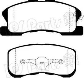 IPS Parts IBD-1615 - Brake Pad Set, disc brake autospares.lv