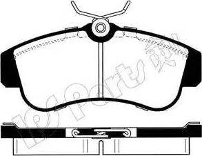 IPS Parts IBD-1015 - Brake Pad Set, disc brake autospares.lv