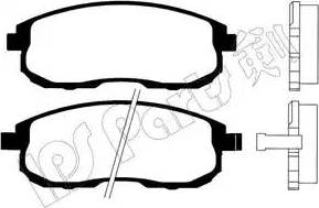 IPS Parts IBD-1143 - Brake Pad Set, disc brake autospares.lv