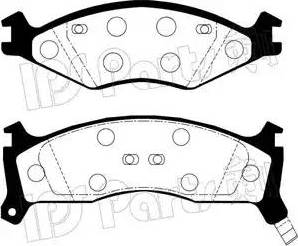 IPS Parts IBD-1392 - Brake Pad Set, disc brake autospares.lv