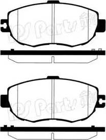 IPS Parts IBD-1295 - Brake Pad Set, disc brake autospares.lv