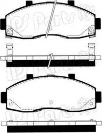 IPS Parts IBD-1K01 - Brake Pad Set, disc brake autospares.lv