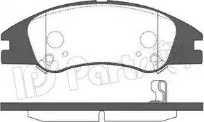 IPS Parts IBD-1K15 - Brake Pad Set, disc brake autospares.lv