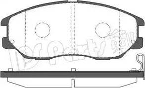 IPS Parts IBD-1K16 - Brake Pad Set, disc brake autospares.lv