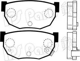IPS Parts IBR-1122 - Brake Pad Set, disc brake autospares.lv