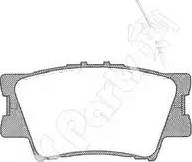 IPS Parts IBR-1299 - Brake Pad Set, disc brake autospares.lv