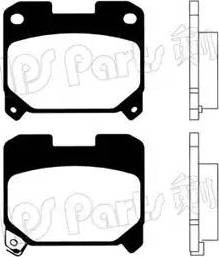 IPS Parts IBR-1294 - Brake Pad Set, disc brake autospares.lv