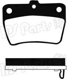 IPS Parts IBR-1256 - Brake Pad Set, disc brake autospares.lv