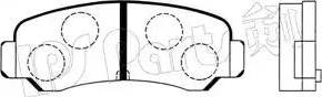 IPS Parts IBR-1207 - Brake Pad Set, disc brake autospares.lv