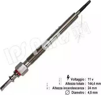 IPS Parts IDG-302 - Insulator, glow plug autospares.lv