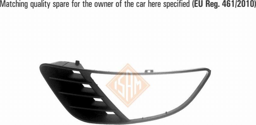 Isam 1003719 - Ventilation Grille, bumper autospares.lv