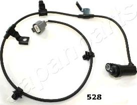 Japanparts ABS-528 - Sensor, wheel speed autospares.lv