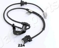 Japanparts ABS-224 - Sensor, wheel speed autospares.lv