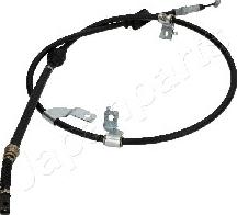 Japanparts BC-431L - Cable, parking brake autospares.lv