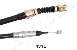 Japanparts BC-431L - Cable, parking brake autospares.lv