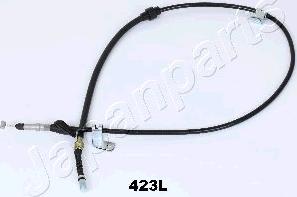 Japanparts BC-423L - Cable, parking brake autospares.lv