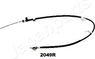 Japanparts BC-2049R - Cable, parking brake autospares.lv