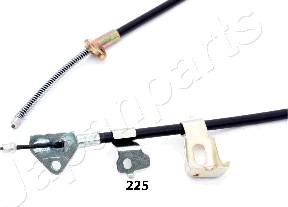 Japanparts BC-225 - Cable, parking brake autospares.lv