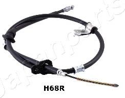 Japanparts BC-H68R - Cable, parking brake autospares.lv