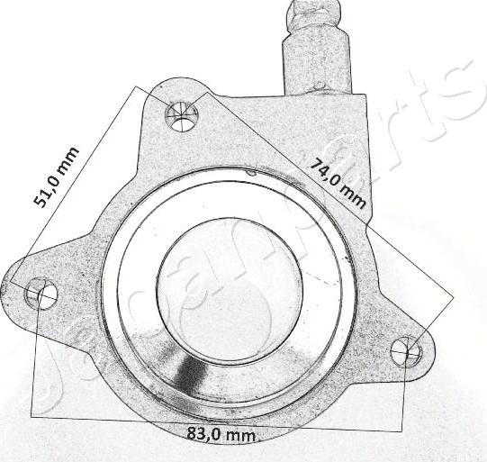 Japanparts CF-H08 - Clutch Release Bearing autospares.lv