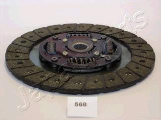 Japanparts DF-568 - Clutch Disc autospares.lv