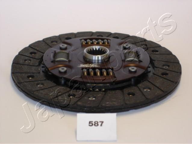 Japanparts DF-587 - Clutch Disc autospares.lv