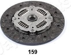 Japanparts DF-159 - Clutch Disc autospares.lv