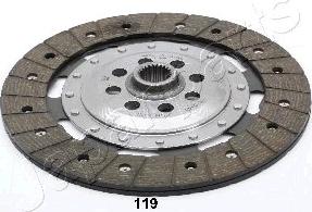 Japanparts DF-119 - Clutch Disc autospares.lv