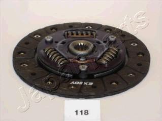 Japanparts DF-118 - Clutch Disc autospares.lv