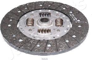 Japanparts DF-308 - Clutch Disc autospares.lv