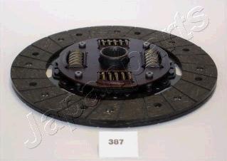 Japanparts DF-387 - Clutch Disc autospares.lv