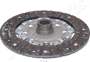 Japanparts DF-251 - Clutch Disc autospares.lv